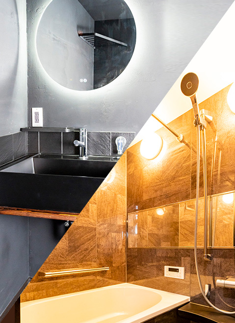 大阪市生野区TATSUMIKITA MODEL HOUSE 水回り