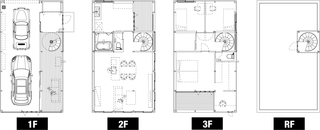 Sumicar ガレージアパート デイトナが提案する新しい建築のカタチ Daytona House Ldk デイトナハウス